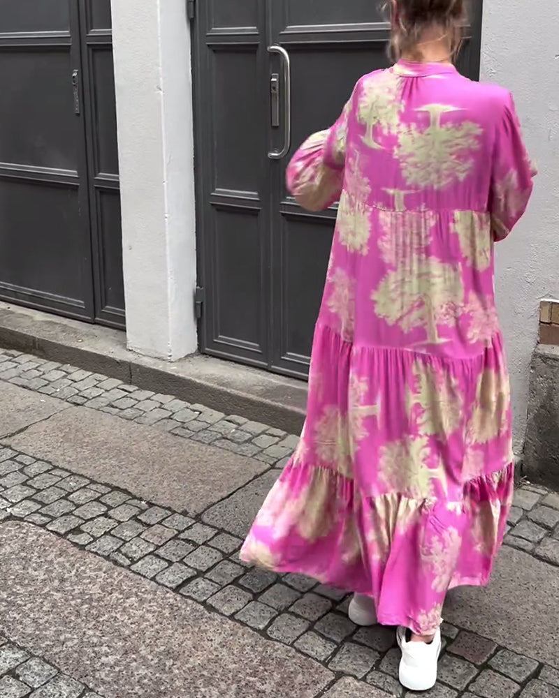 Ophelia - Zwiewna sukienka maxi - widok 9