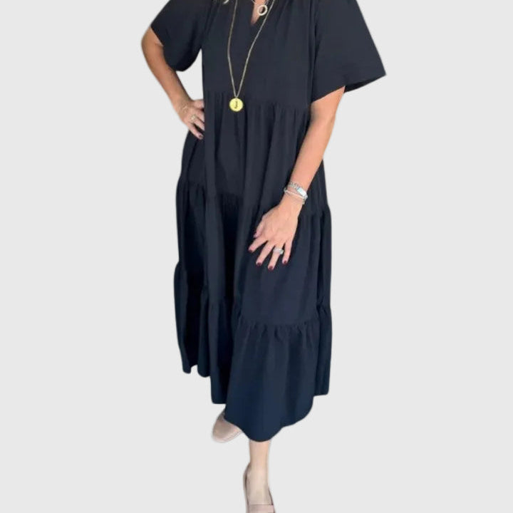 Rebecca | Elegancka sukienka maxi - widok 4