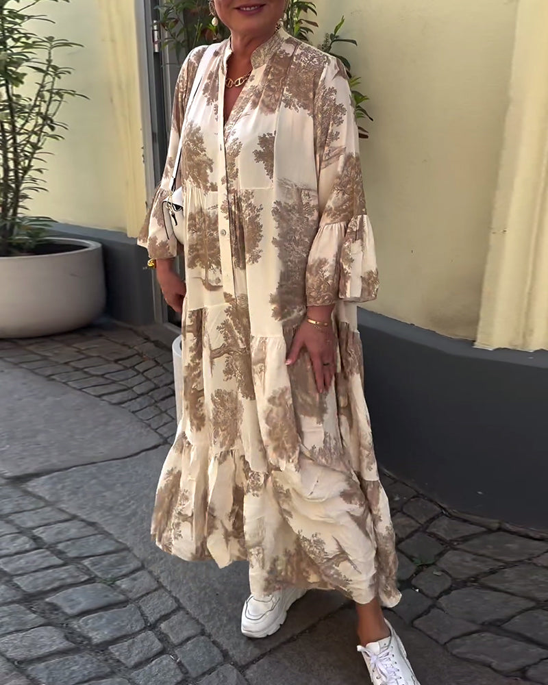 Ophelia - Zwiewna sukienka maxi | Iwona Warszawa