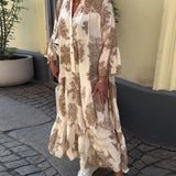 Ophelia - Zwiewna sukienka maxi | Iwona Warszawa