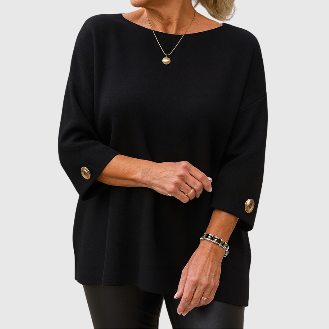 Julianette | Elegancki sweter - widok 3