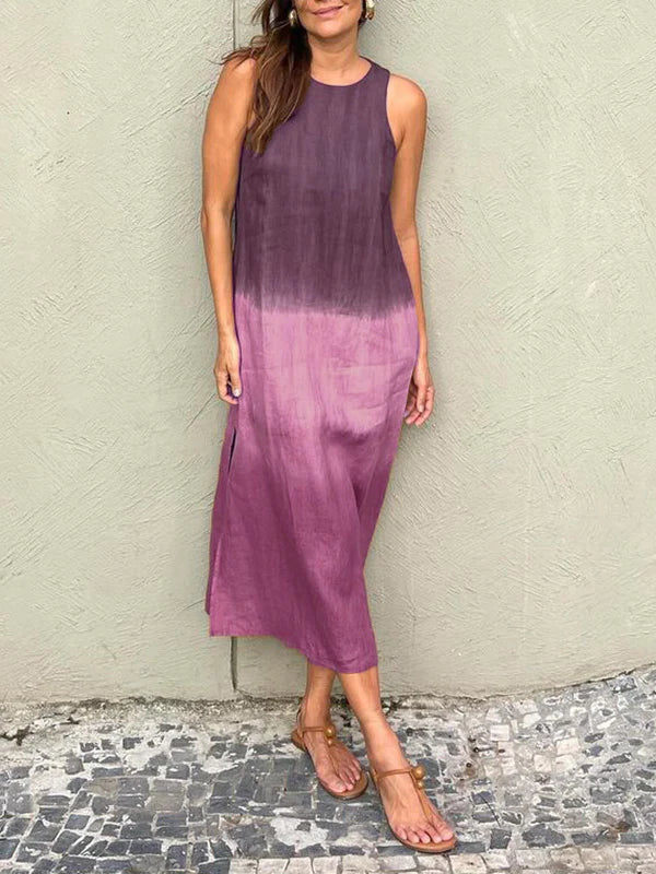 Heather - Sukienka ombre casual - widok 8
