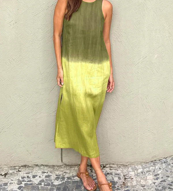 Heather - Sukienka ombre casual - widok 7