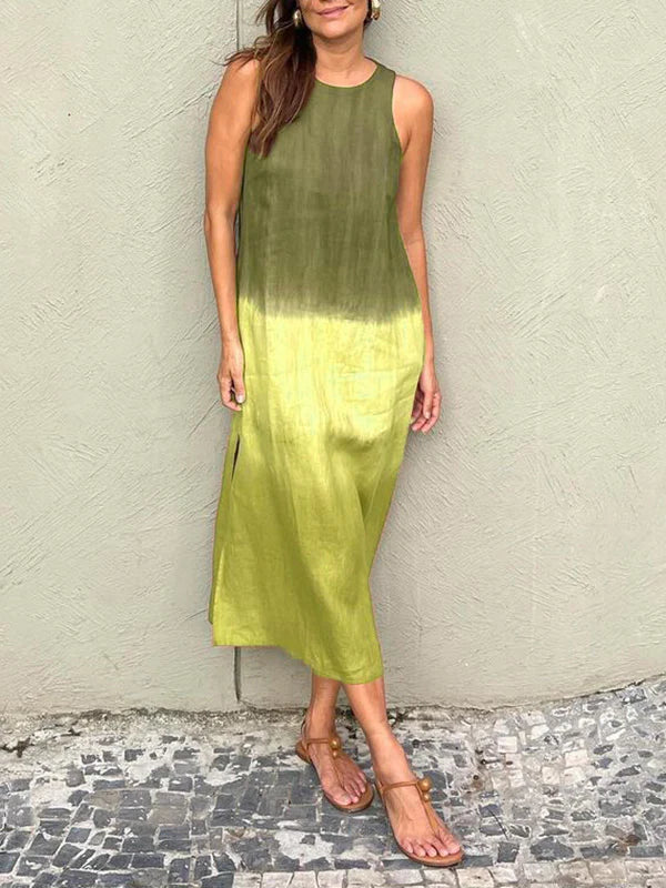 Heather - Sukienka ombre casual - widok 7