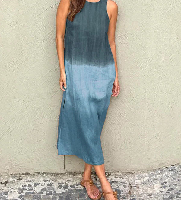Heather - Sukienka ombre casual - widok 5