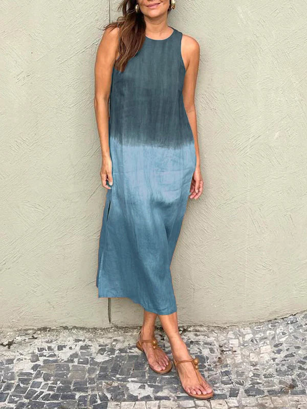 Heather - Sukienka ombre casual - widok 5