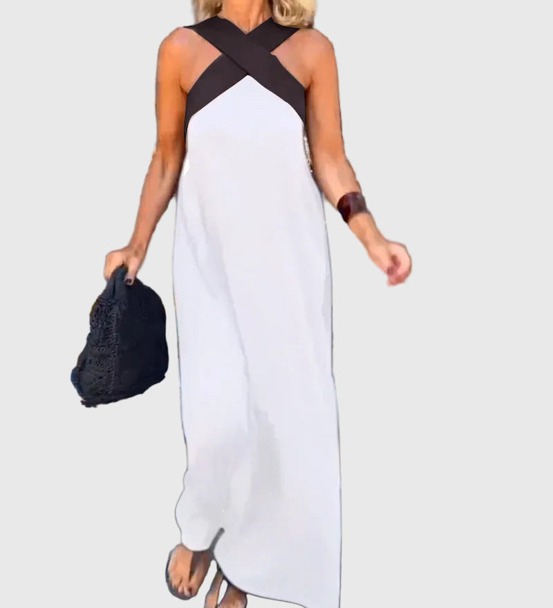 Elena | Elegancka sukienka maxi - widok 7