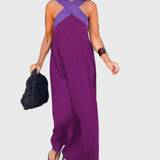 Elena | Elegancka zwiewna sukienka maxi - widok 9