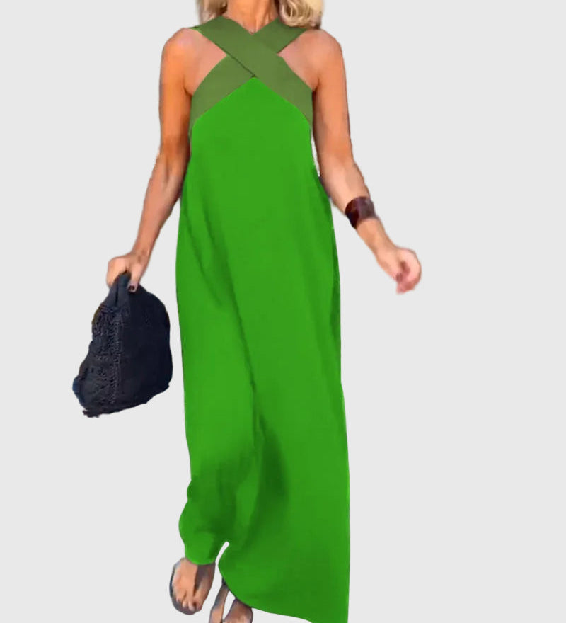 Elena | Elegancka sukienka maxi - widok 10