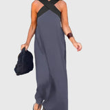 Elena | Elegancka zwiewna sukienka maxi - widok 13
