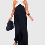 Elena | Elegancka sukienka maxi - widok 6
