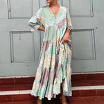 Florentina - Elegancka sukienka z nadrukiem - widok 2