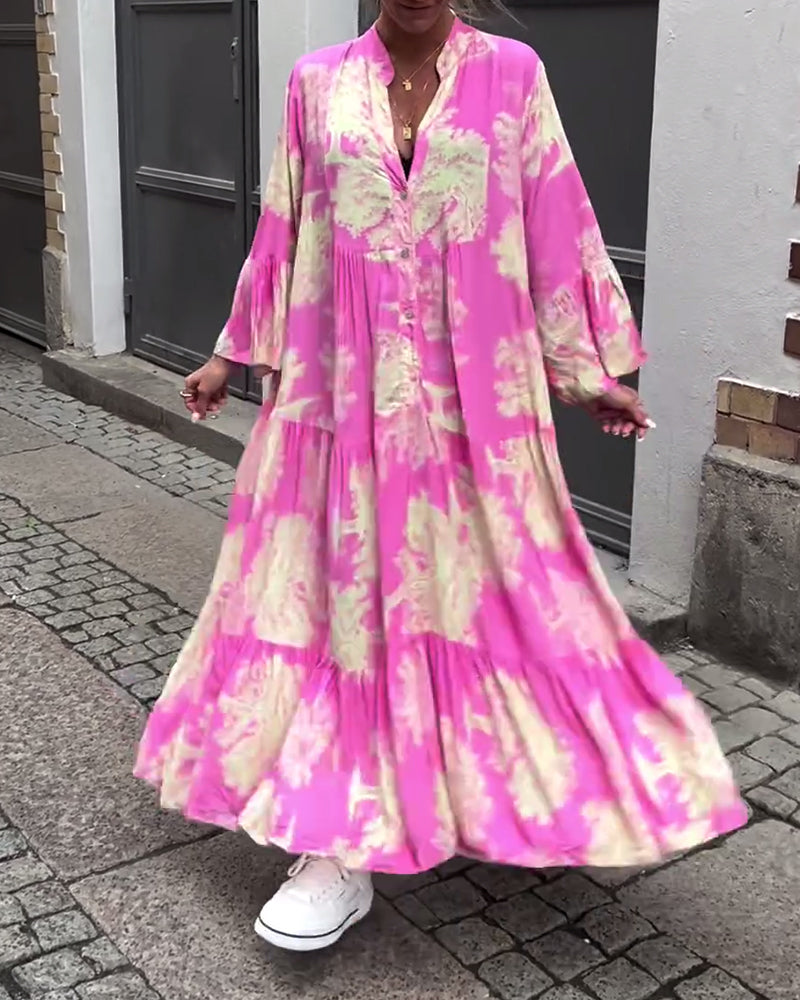 Ophelia - Zwiewna sukienka maxi - widok 5