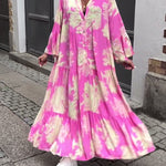 Ophelia - Zwiewna sukienka maxi - widok 5