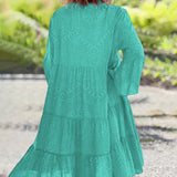 Joyce - Elegancka sukienka boho chic - widok 6