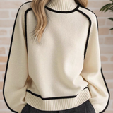 Donna | Elegancki sweter ze stójką - widok 4