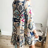 Veronique - Tunikowa sukienka boho - widok 2