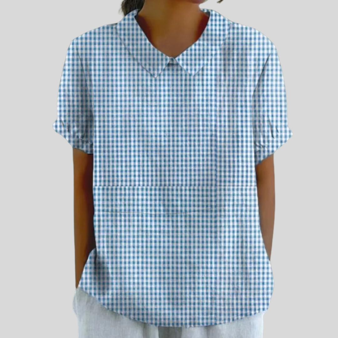 Elegancki kwiatowy top | Iwona Warszawa