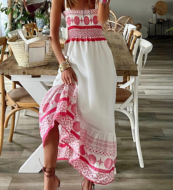 Rianna - Letnia sukienka maxi w stylu boho - widok 2