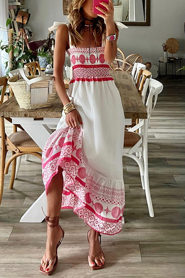 Rianna - Letnia sukienka maxi w stylu boho - widok 2