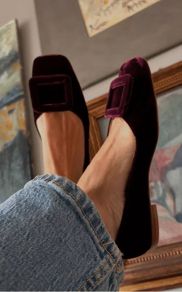 Noë™ | Designerskie zamszowe mokasyny - widok 2