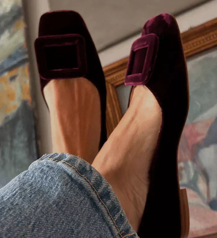 Noë™ | Designerskie zamszowe mokasyny - widok 2