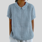 Top w kwiaty, elegancki komfort S | Iwona Warszawa