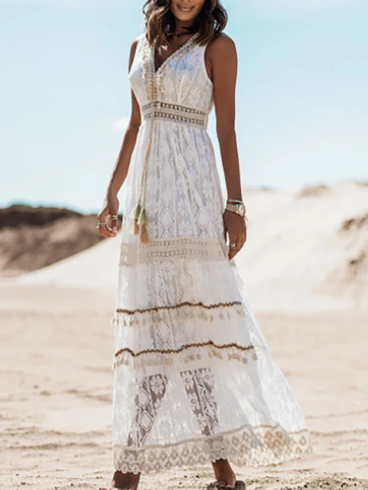 Allison - Sukienka boho - widok 4