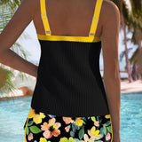Élise | Eleganckie dwuczęściowe tankini - widok 9