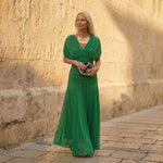 Sienna | Elegancka zielona sukienka | Iwona Warszawa