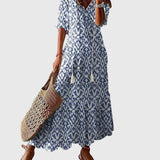 Amalia | Letnia sukienka maxi boho w stylu vintage | Iwona Warszawa