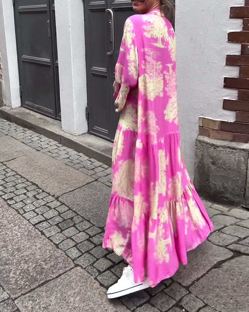 Ophelia - Zwiewna sukienka maxi - widok 10