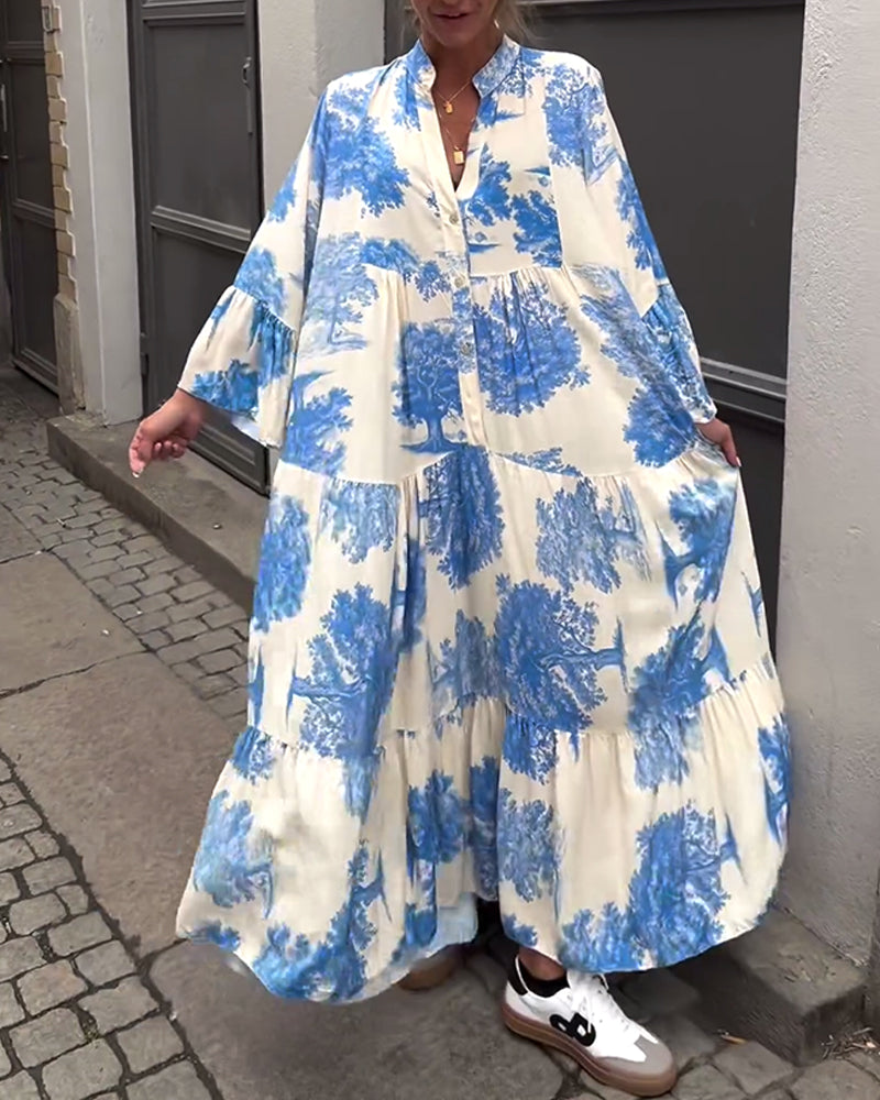 Ophelia - Zwiewna sukienka maxi - widok 12