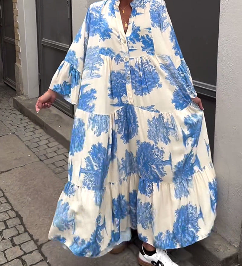 Ophelia - Zwiewna sukienka maxi - widok 12