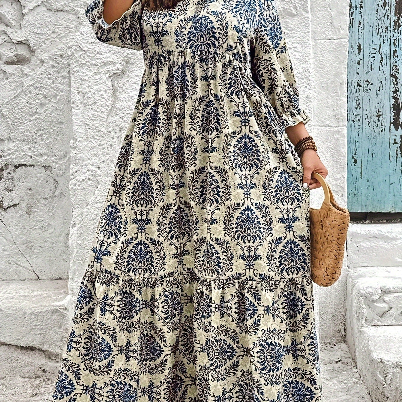Michalina - Sukienka boho w mozaikę | Iwona Warszawa