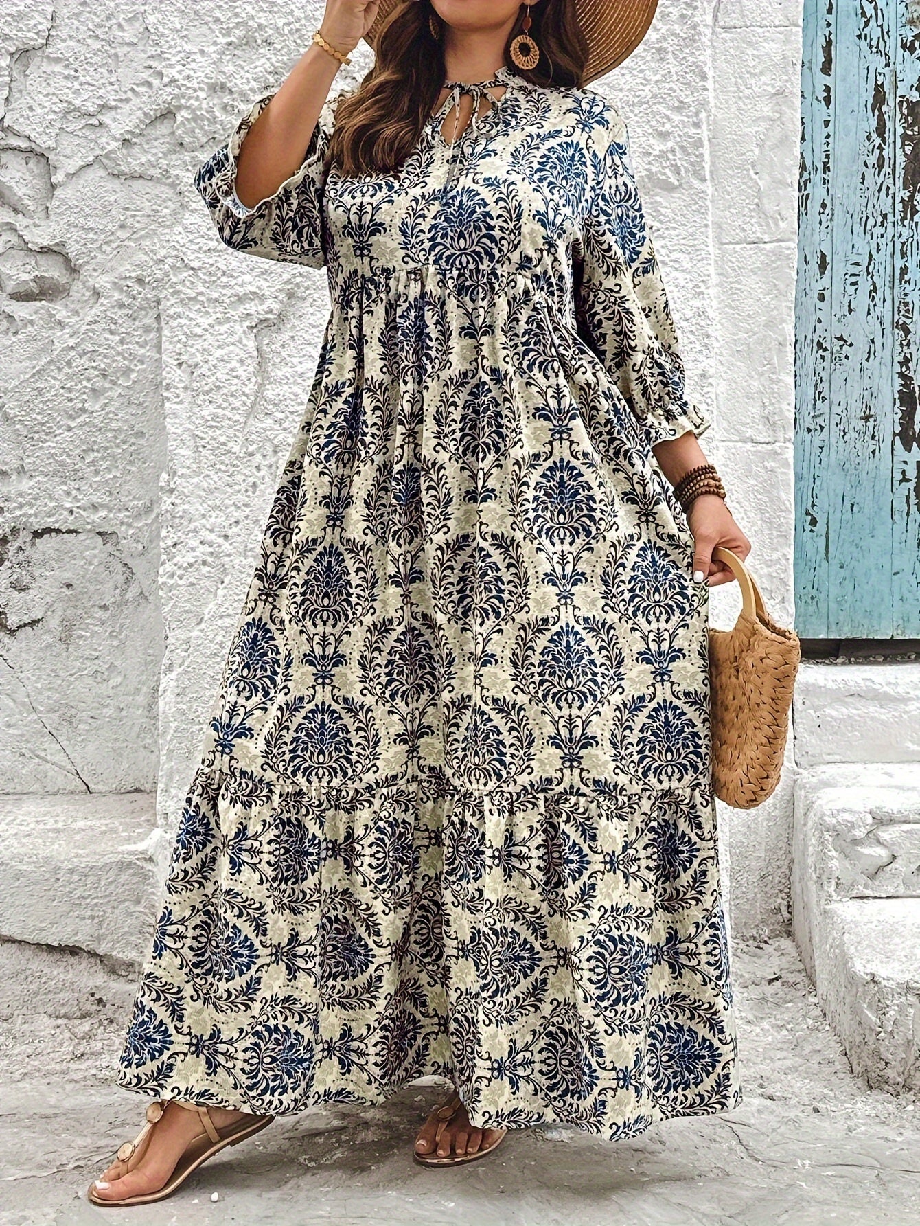 Molly - Sukienka boho w mozaikę | Iwona Warszawa