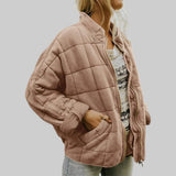 Josiane™ | Elegancka pikowana kurtka oversize | Iwona Warszawa