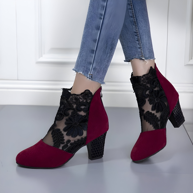 Lynora | Ortopedyczne buty na obcasie - widok 6