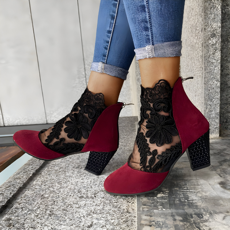 Lynora | Ortopedyczne buty na obcasie - widok 7