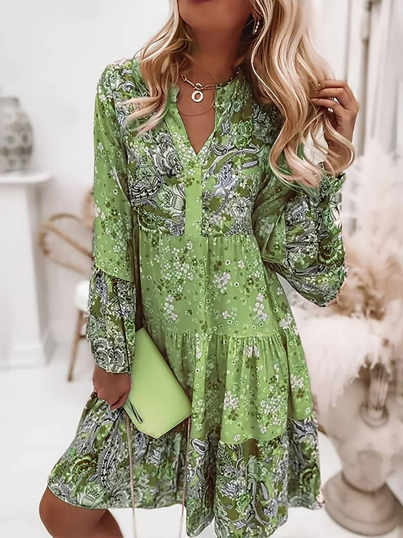 Eira - Sukienka boho z nadrukiem - widok 3