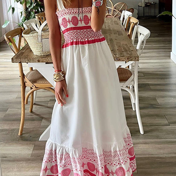 Renata - Letnia sukienka maxi w stylu boho | Iwona Warszawa