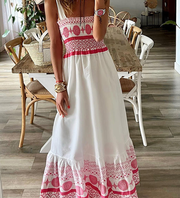 Rianna - Letnia sukienka maxi w stylu boho | Iwona Warszawa
