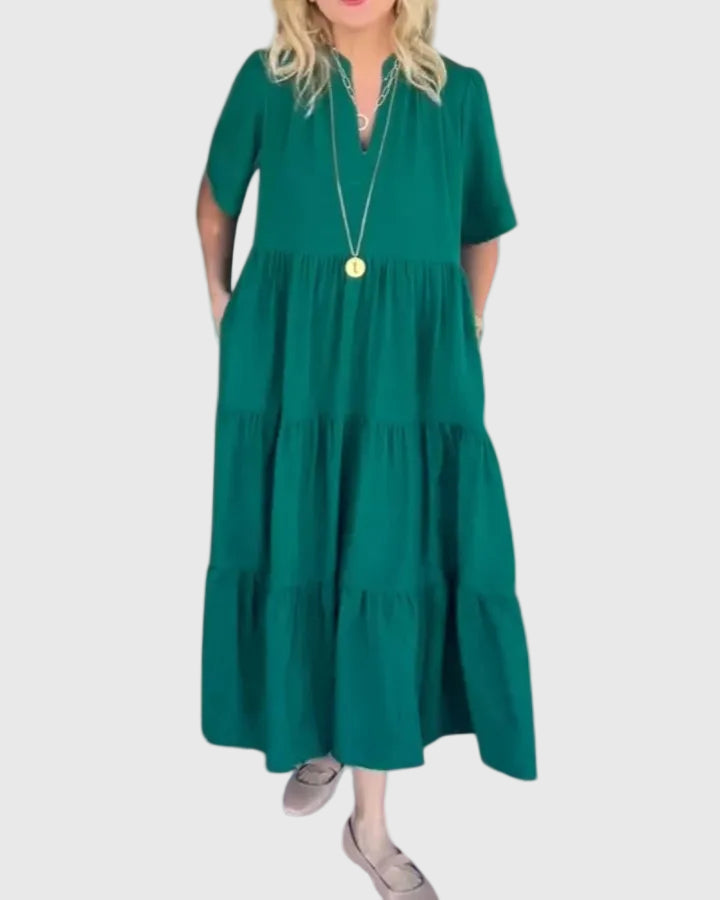 Rebecca | Elegancka sukienka maxi | Iwona Warszawa