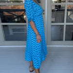 Felicity - Sukienka w morskie fale - widok 3