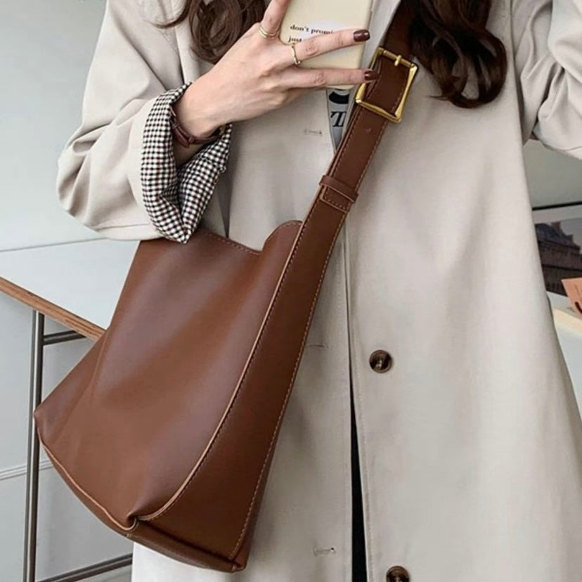 Stacy™ | Elegancka skórzana torebka - widok 8