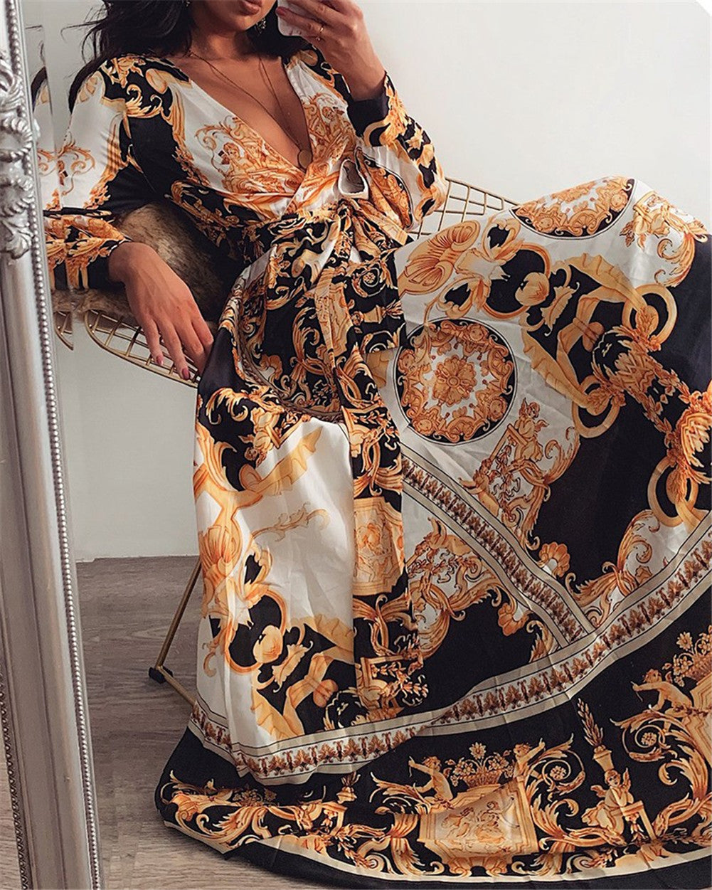 Faye - Sukienka boho z nadrukiem - widok 9