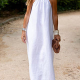 Elaine - Elegancka sukienka maxi - widok 2