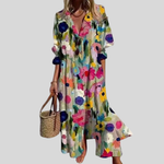 Zariah | Elegancka sukienka maxi w stylu boho | Iwona Warszawa