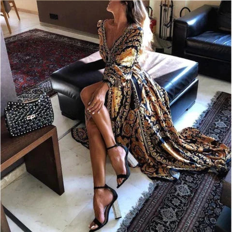 Faye - Sukienka boho z nadrukiem - widok 4
