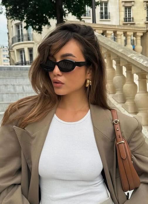 Ryelle | Minimalistyczne okulary przeciwsłoneczne - widok 4
